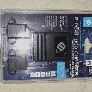 EZ Collection 2-Port USB Charger